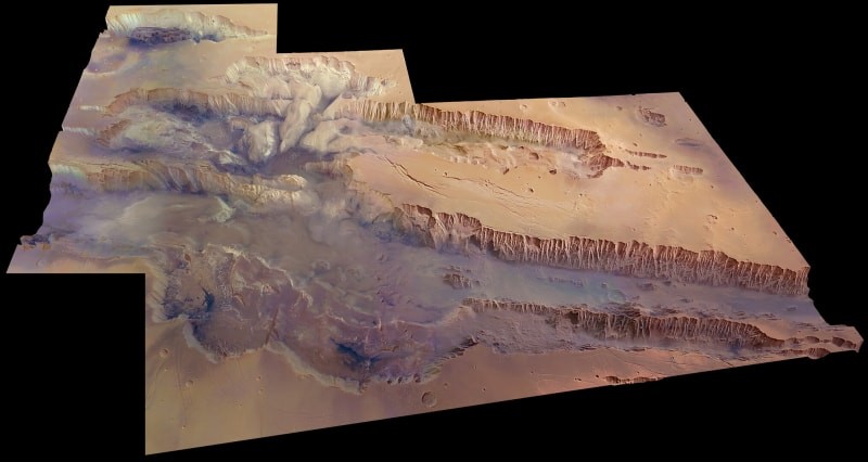 woda na marsie mapa/foto: Exo Mars Orbiter Twitter